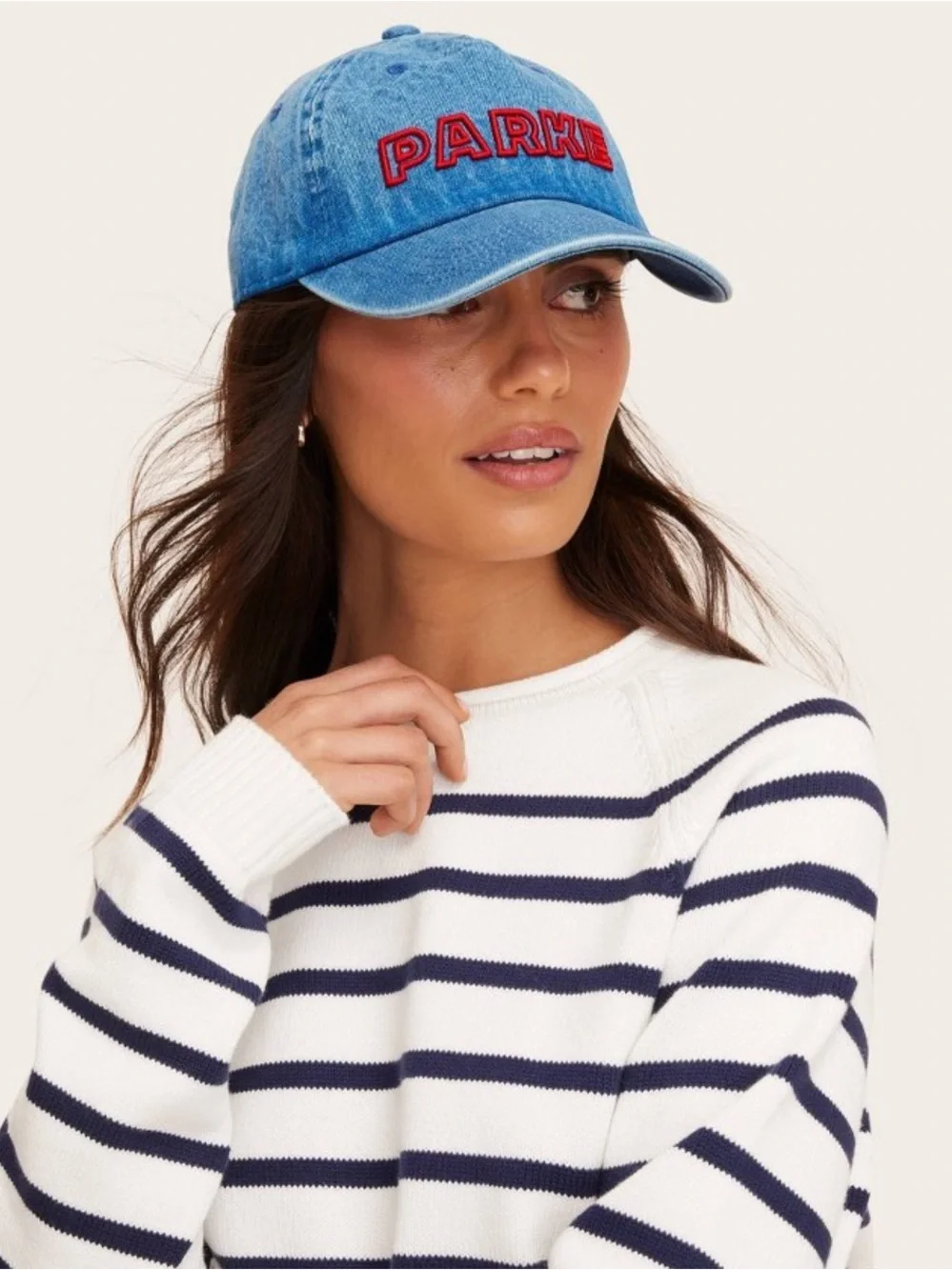 Parke x Target Denim Baseball Hat NWT - Picture 3 of 3